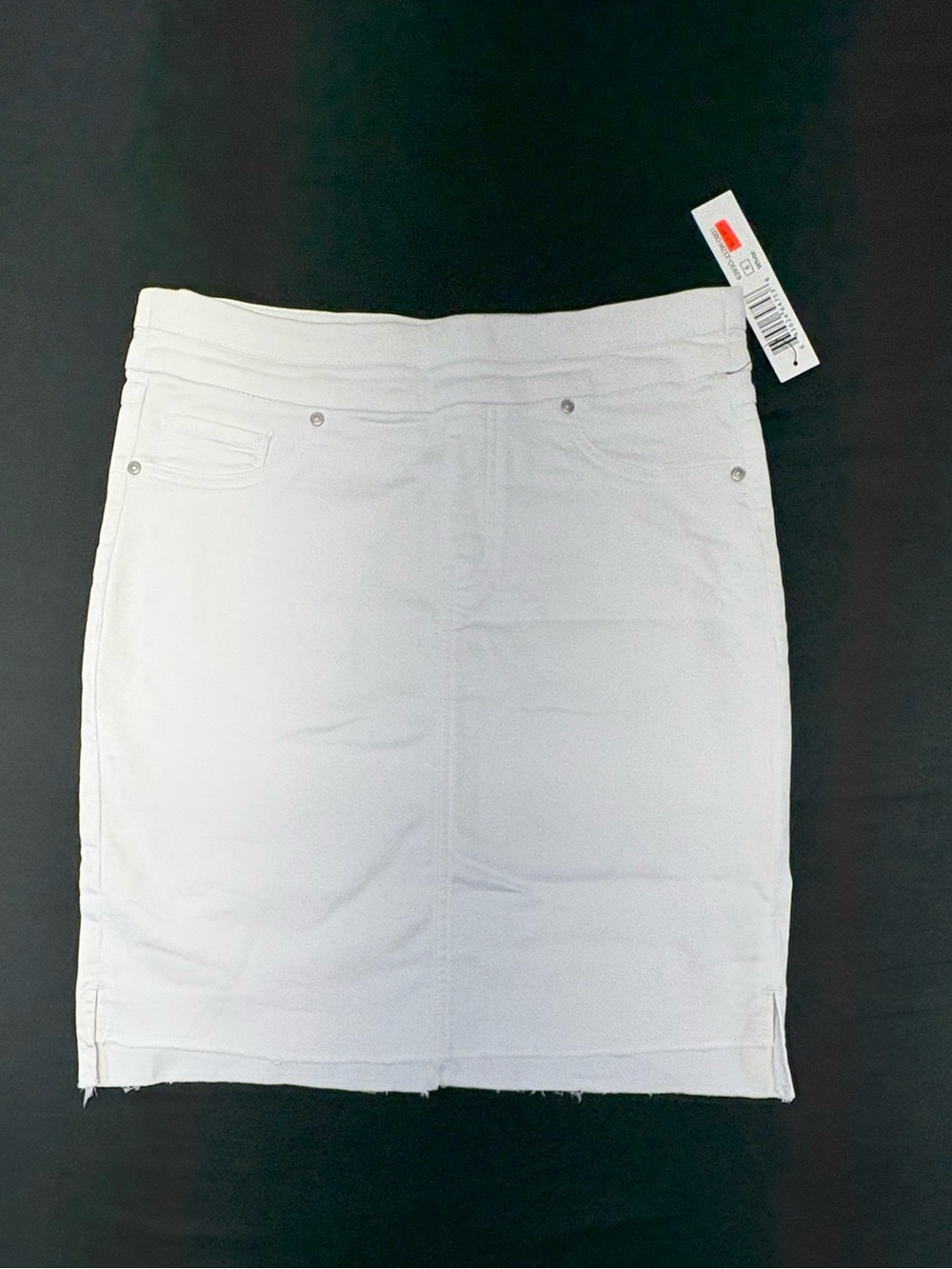 NWT Tribal White Denim Mini Skirt - Size 6